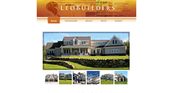 Desktop Screenshot of leobuilders.com